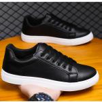 Stylish sneakers in two classic colors: white and black
