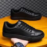 Stylish sneakers in two classic colors: white and black