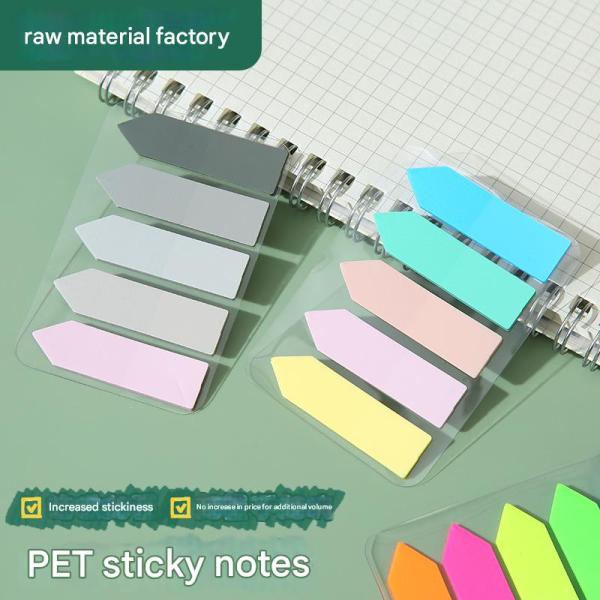 Arrow-shaped sticky tabs to organize your studies smartly and stylishly.
