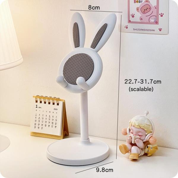 Rabbit Design Phone/Tablet Holder - Cute, Practical, and Adjustable