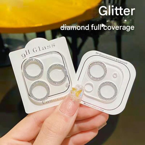 Shiny camera lens protector: protection and style in one touch