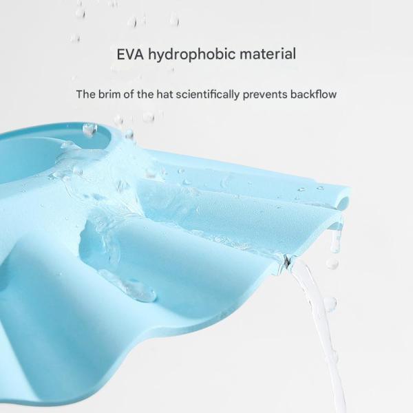 Baby bath cap Comfort and style in caring moments Make bath time easier