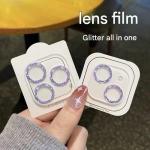 Shiny camera lens protector: protection and style in one touch