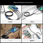 100W Smart Multi-Function Charging Cable with Advanced Technology