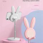 Rabbit Design Phone/Tablet Holder - Cute, Practical, and Adjustable