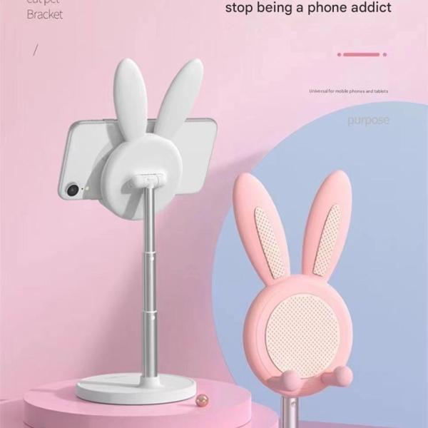Rabbit Design Phone/Tablet Holder - Cute, Practical, and Adjustable