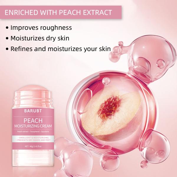 BARUBT Plum Foot Cream 40g, Suitable for dry and cracked feet, Moisturizes dry feet, Prevents cracked feet, Makes feet soft and smooth, Nourishing feet