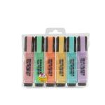 6-piece multi-color highlighter pen