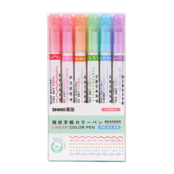 Flower pen, distinctive shapes