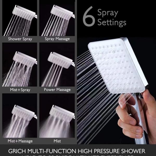 Portable notebook, square-shaped with six functions