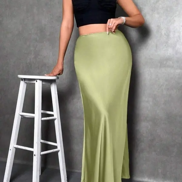 Satin Skirt