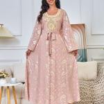 Dream Dress - Royal Pink with Beautiful, Gorgeous Embroidery ✨ Shine like a princess in everything with this luxurious factor to give you an unforgettable presence
