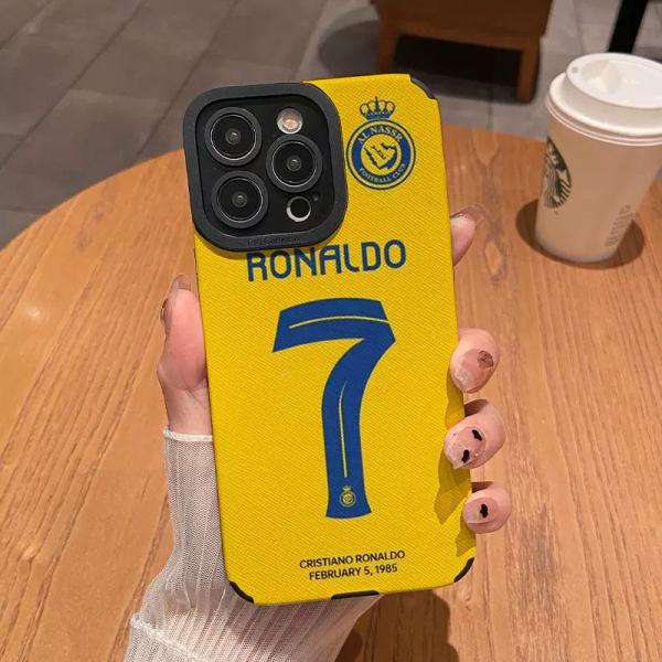 Ronaldo shirt printed phone case with Al-Nassr club
