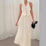 Sleeveless French-Style Dress