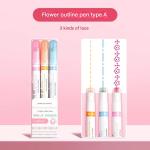 Flower pen, distinctive shapes