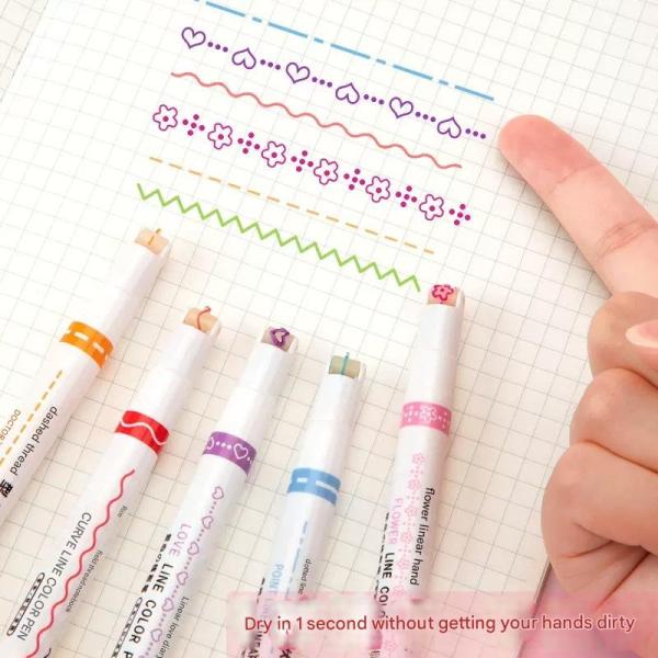 Flower pen, distinctive shapes