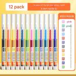 12 ballpoint pens