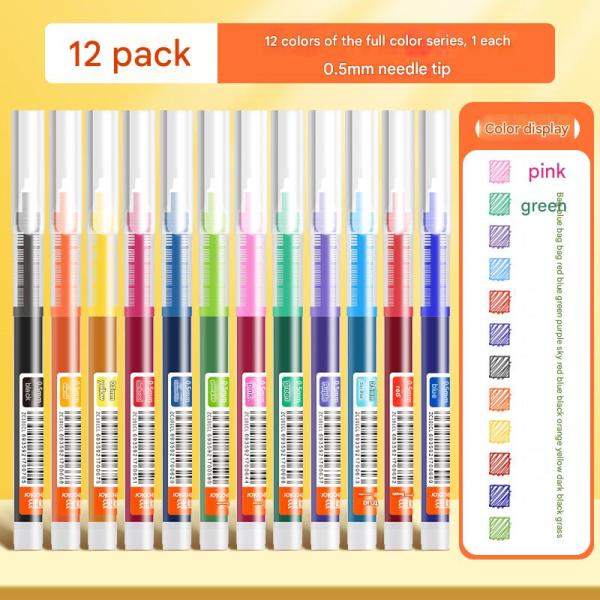 12 ballpoint pens
