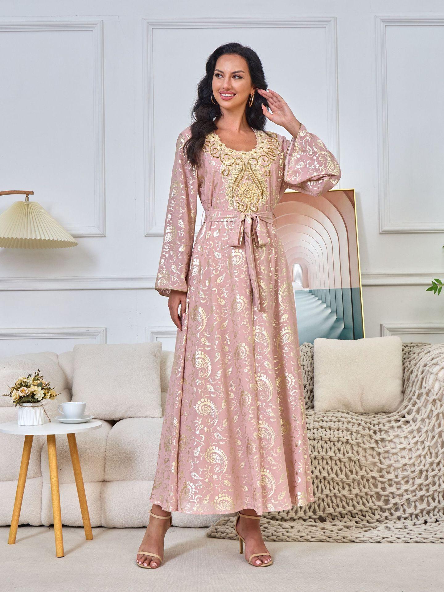 Dream Dress - Royal Pink with Beautiful, Gorgeous Embroidery ✨ Shine like a princess in everything with this luxurious factor to give you an unforgettable presence