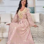 Dream Dress - Royal Pink with Beautiful, Gorgeous Embroidery ✨ Shine like a princess in everything with this luxurious factor to give you an unforgettable presence