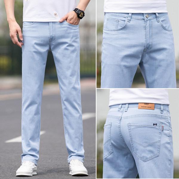 Men's Slim Fit Straight-Cut Jeans