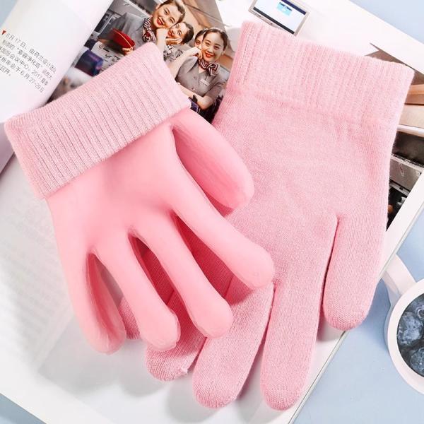 Moisturizing Rose Foot and Hand Mask, Gel Treatment for Exfoliation and Hydration