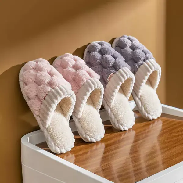 Luxury home slippers with a soft and comfortable feel