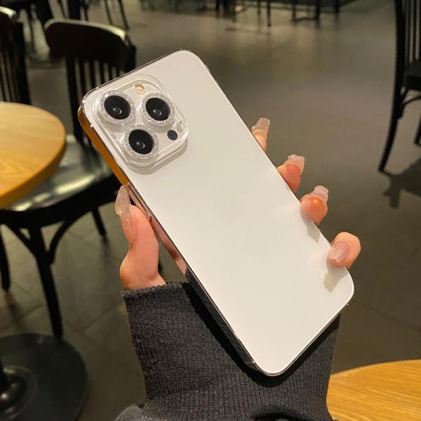 Shiny camera lens protector: protection and style in one touch